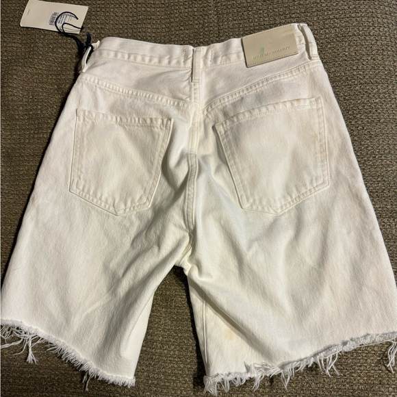 Camilla white frayed hem short size 23. NWT - Picture 2 of 5